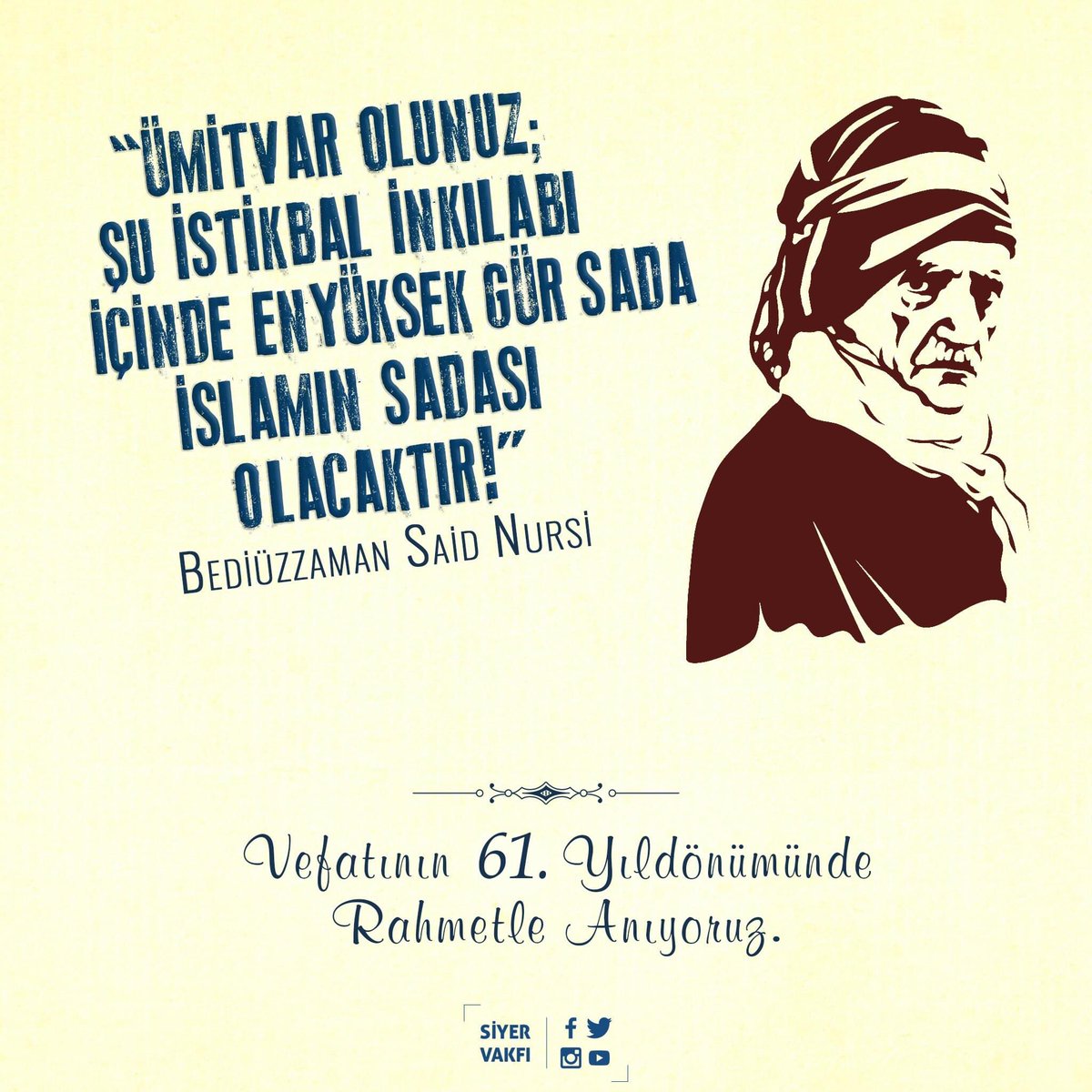 #SaidNursi