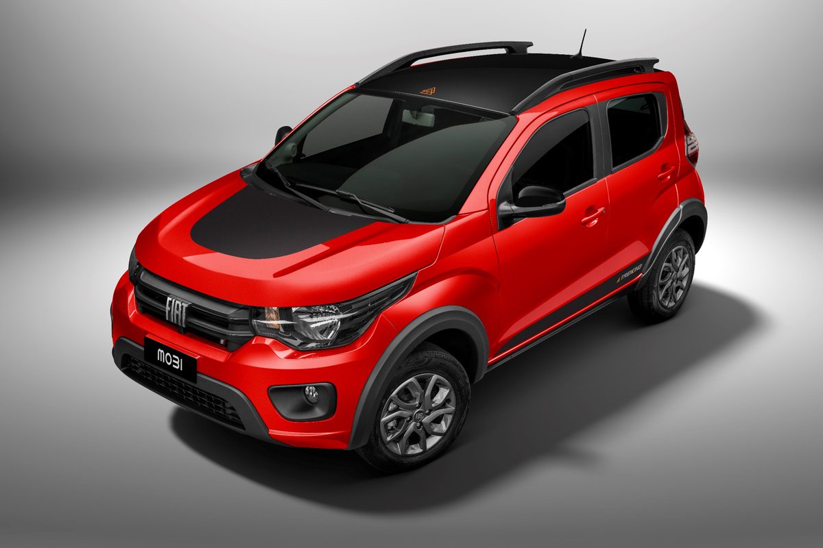 StellantisMX's tweet photo. .@Fiat_Mexico  MOBI 2021, una nueva alternativa para quienes buscan un SUV Mini, versátil y audaz

✅ Tres nuevas versiones: EASY, Like y Trekking
✅Motor de 1.0 litros Fire, que desarrolla 69 Hp y 68 lb-pie de torque
✅ La mejor conectividad del segmento https://t.co/rQJmKsKBl0
