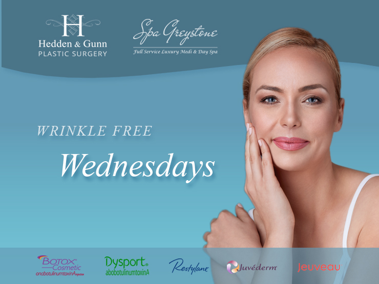 SpaGreystone's tweet photo. Enjoy special offers on Botox, Juvederm and more at Wrinkle Free Wednesdays! #botox #juvederm #restylane #dysport #sculptra #jeuveau https://t.co/hYOTap1A9Q