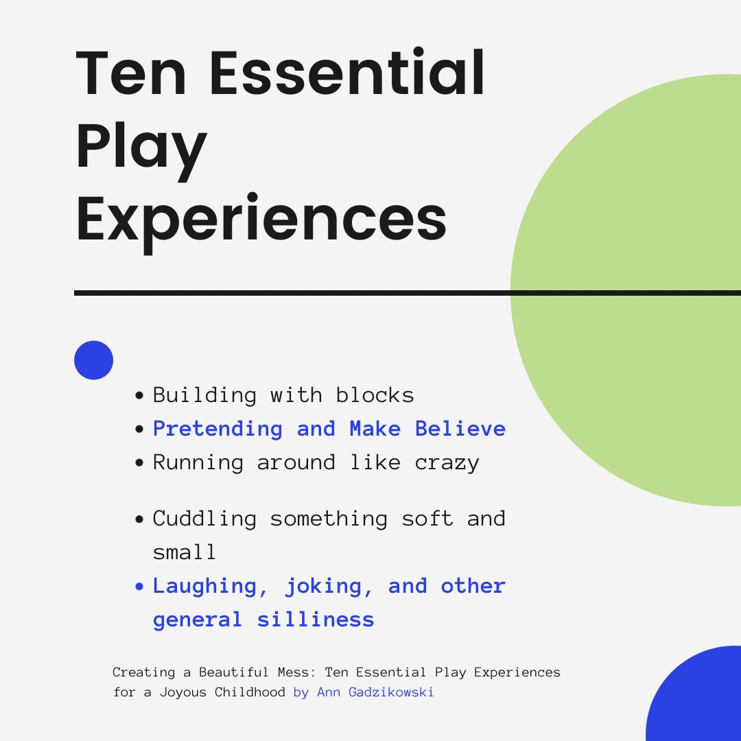 Reading Into Success Play Is An Important Part Of Development Here Are 10 Examples Of Play That Children Should Experience