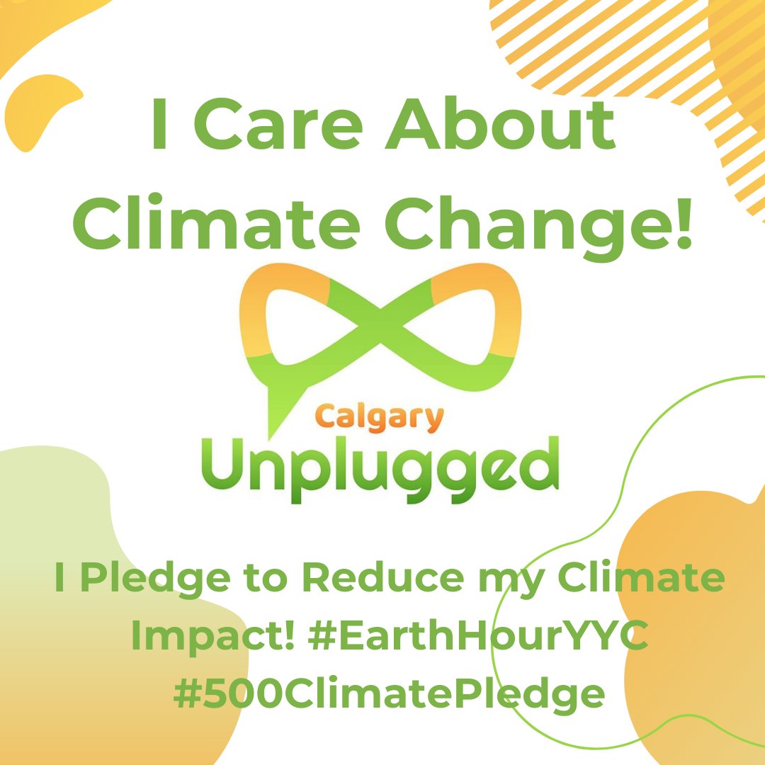 ArushaClimate's tweet photo. Alrighty #yyc #yycclimatesymposium how can you make your #500climatepledge #earthhouryyc and be entered to win a $500 credit at a #localbusinessyyc?
Make a post with #500climatepledge and share what actions you're taking to reduce your climate impact for the chance to win! https://t.co/uUo8M48kQK