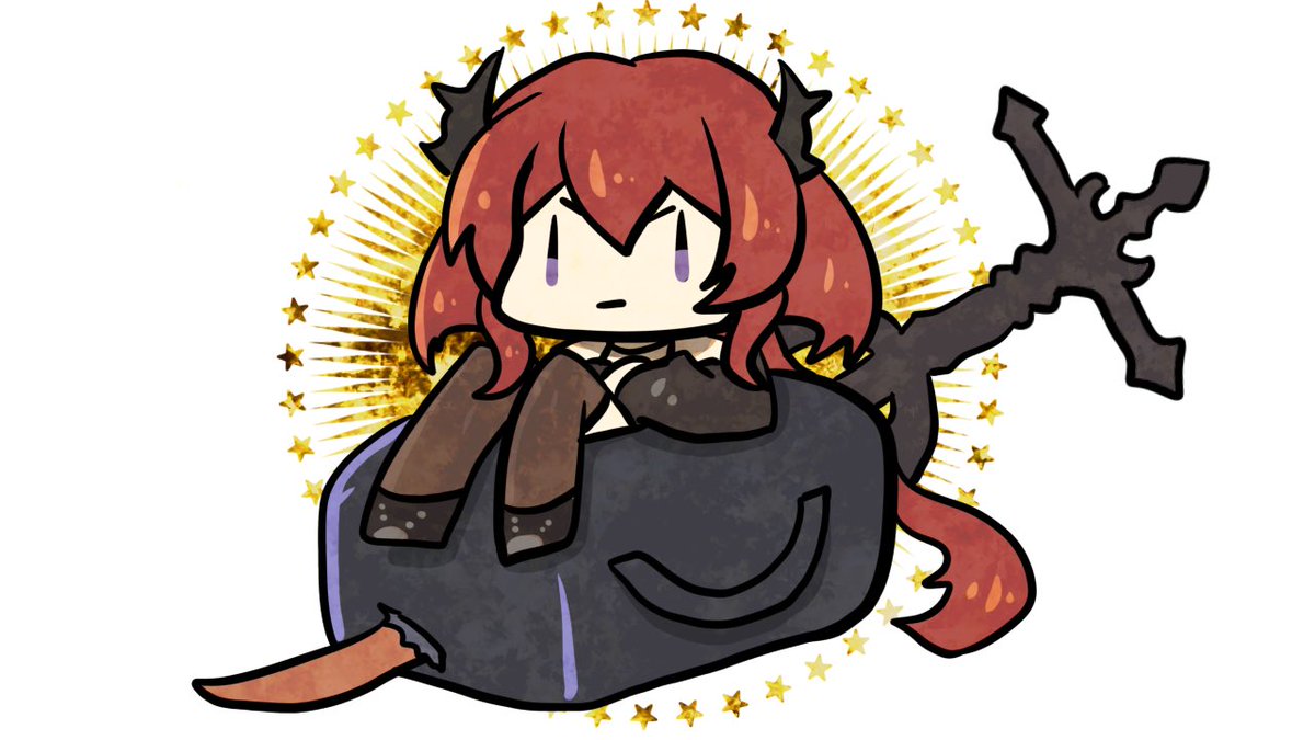 アークナイツ「#アークナイツ      #明日方舟
皆無事にスルト引けますように 」|サラ＋🕹Skeb募集中のイラスト