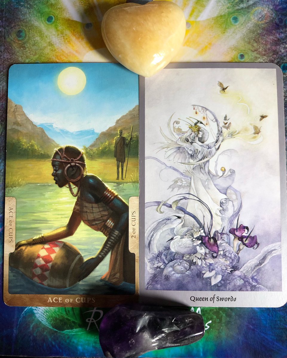 InbetweenTarot's tweet photo. #tarot cards for someone today using the #inbetweentarot and #shadowscapes decks 💫
💜#tarotcommunity 💜 https://t.co/fZqDu9xi8T