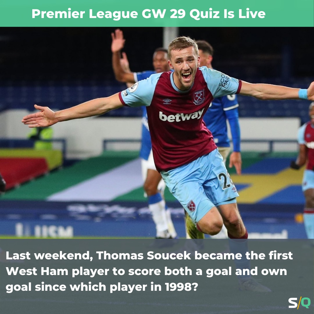 The_SportsQ's tweet photo. 🚨GW29 Quiz Live: Arsenal's Epic Comeback🚨
👉https://t.co/8RbrqLFKtc 👈

Win cash &amp; prizes by putting your football knowledge to the test! https://t.co/kkFZR8F5GX