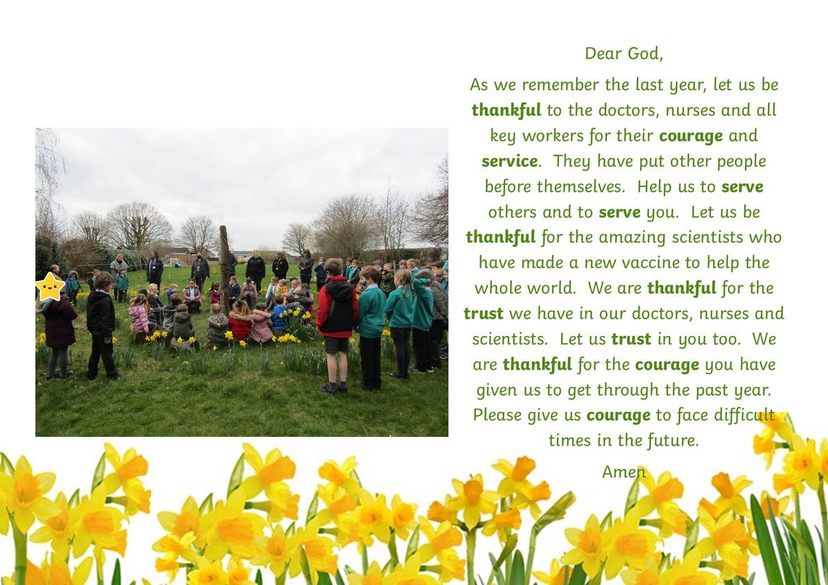 StLeonardsDunst's tweet photo. All children and staff came together today to join in with the Marie Curie #dayofreflection Class Owls wrote a prayer which included some of our school values. #dunston #SUAT #penkridge #churchschool #Staffordshire https://t.co/84KMs3cq4K