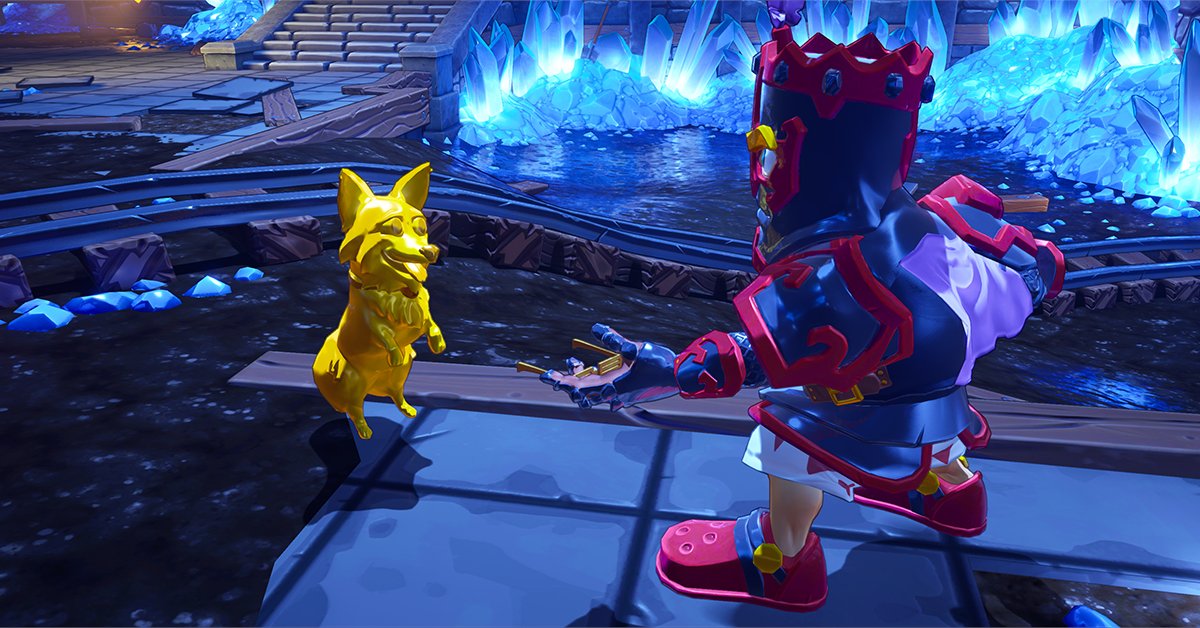 Chromatic_Games's tweet image. Happy National Puppy Day, defenders! 🐶

RT for a chance to win your very own Golden Corgi pet 😍