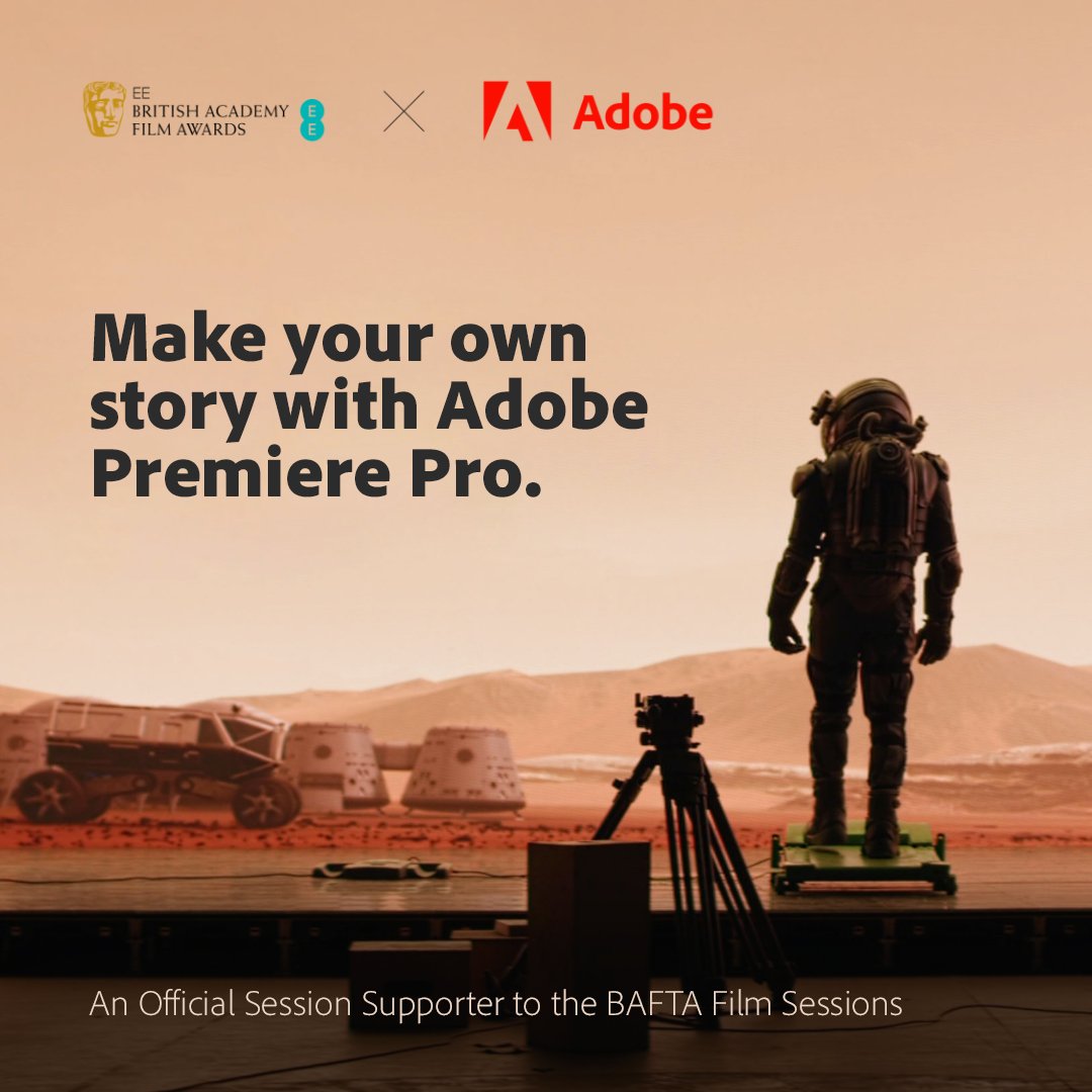 AdobeUK's tweet photo. You have the chance to attend our @BAFTA Editing Online Session next Monday🎬To be in with a chance of winning, let us know what is your favourite nominee in the 2021 #EEBAFTAs and why? RT, follow @AdobeUK and respond to this tweet to enter. T&amp;Cs apply #competition https://t.co/mqg1mQFvwq