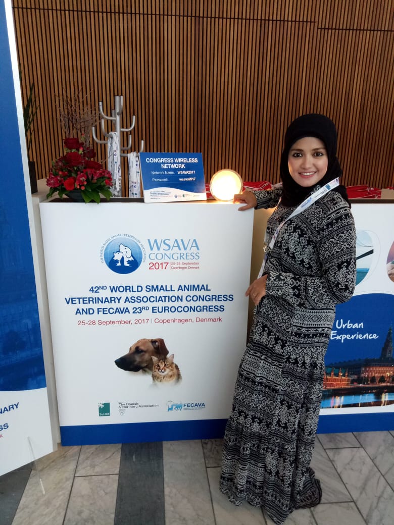 fatimahdrh's tweet photo. Throwback.When i'm attending WSAVA2017 in Copenhagen. @VetsWSAVA #Wsavapoland https://t.co/LVm2vQm8Nn