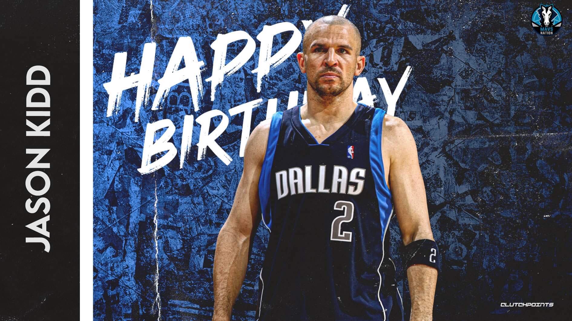 Join Mavs Nation in wishing 2011 NBA Champion, 1995 co-ROY, and 10x All-Star, Jason Kidd, a happy 48th birthday!  