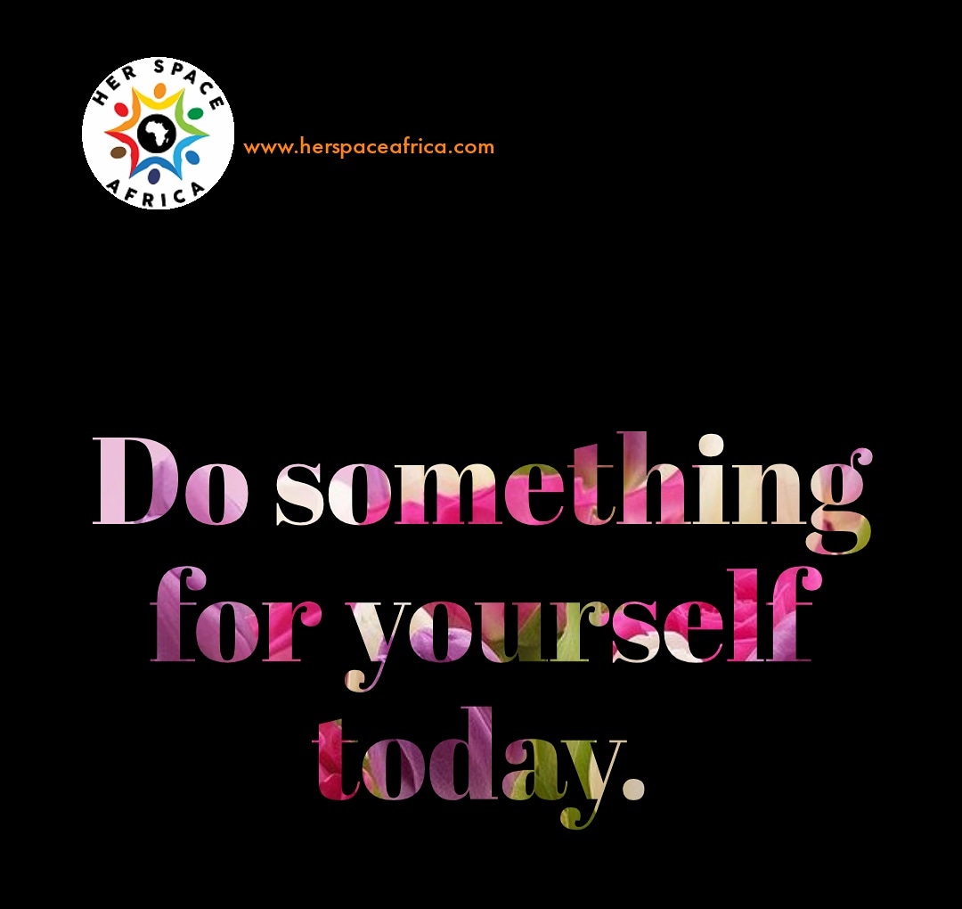 HERSPACEAFRICA's tweet photo. Everyday you do for others.
Today, do for yourself.
.
The caregiver needs care too.
.
#HerSpaceAfrica 
.
#Femalesofspah #homegirltycoon #selfcare #emotions #blackgirljoy #femaleempowerment #takecareofyou https://t.co/JH7SpT27er