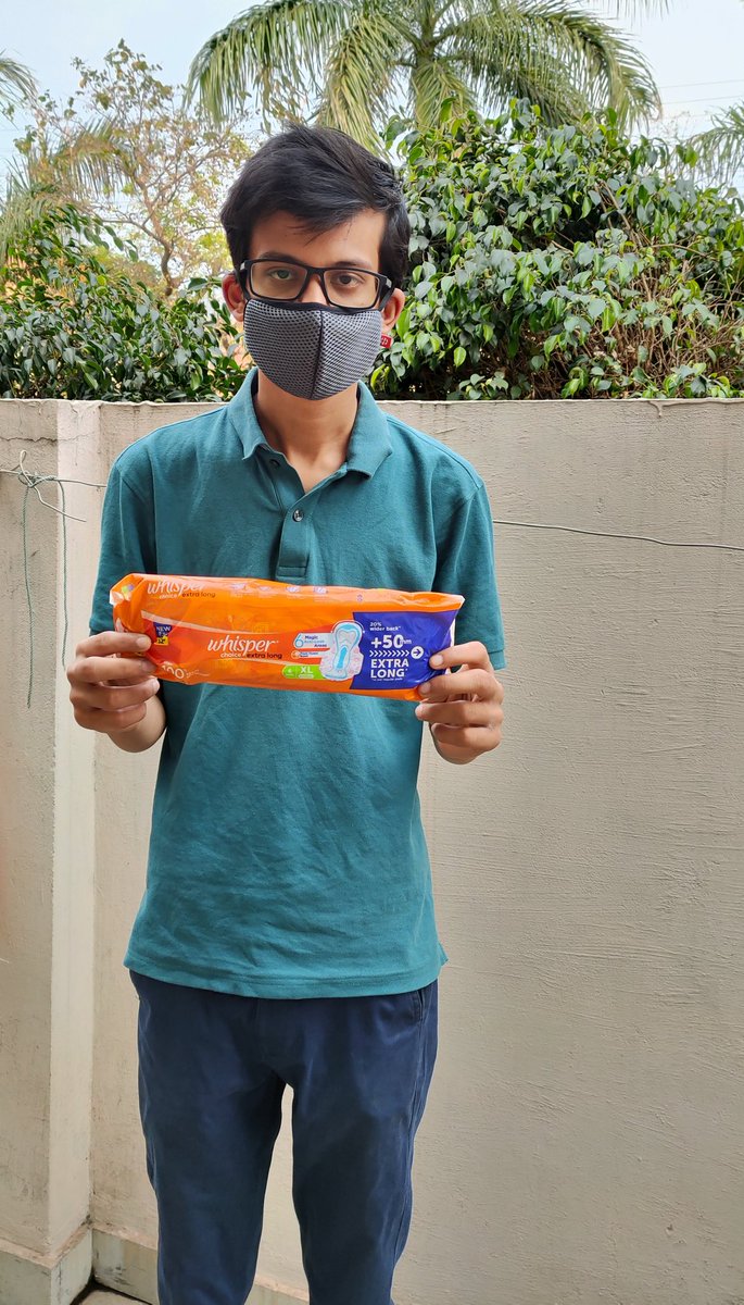 HansrajAnushk's tweet photo. Thank you padsquad team by giving me this wonderful opportunity. Lets break taboos.
@SquadPads @Chhhitra3 @Internshala #UniteForHer #UniteToSpreadPeriodPositivity  #PeriodPositivity #Menstruation #WomenMatter #Dignity #SanitaryPads #Internshala #PadSquad
#PadSquadders #change https://t.co/Qcwt91FzqV