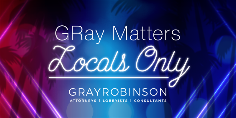 GRLobby's tweet photo. Read about the top state and federal issues impacting #Florida #localgovernments in this week’s #GRLobby #GRayMatters #LocalsOnly newsletter: https://t.co/W1GwScNeNE #sayfie https://t.co/ARNK4Ek2Vu