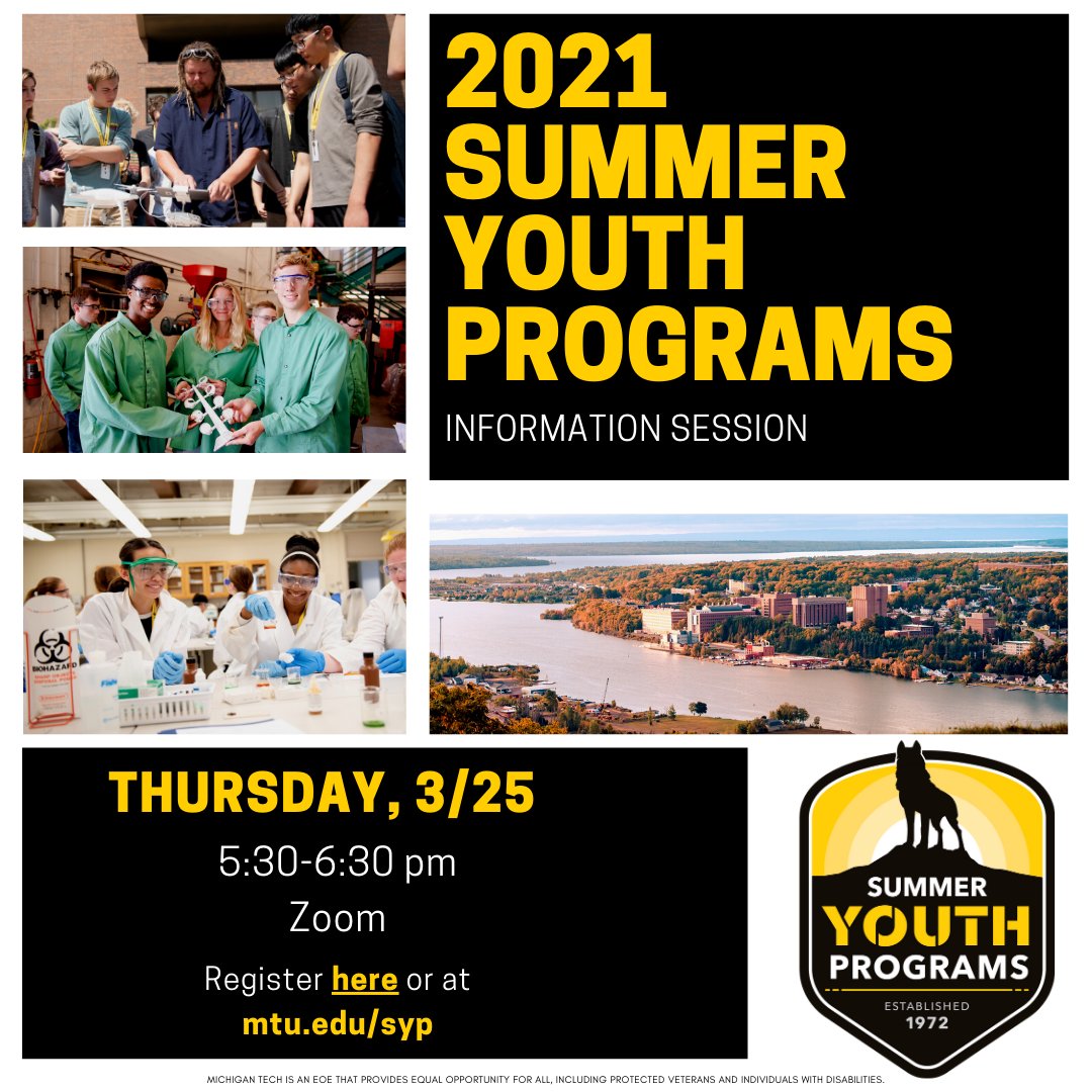 Michigan Tech SYP tweet media