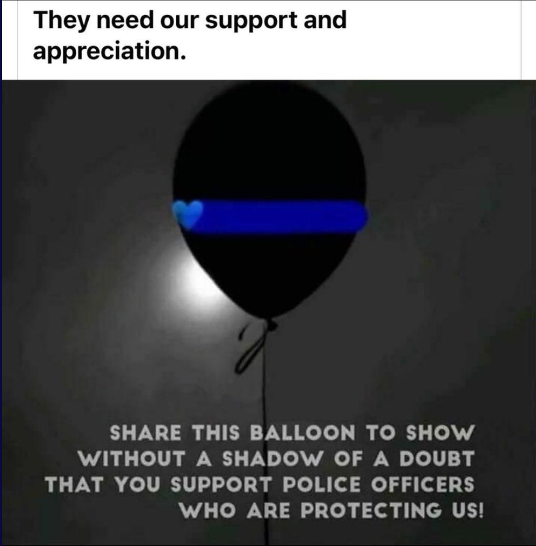 #supportthepolice