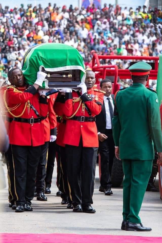Farewell my dear brother, leader and friend late President John Pombe Magufuli. 

May you rest in God’s eternal peace.

(Pictures by Eddie Mwanaleza, State House Zambia and State House Kenya).

#RIPMagufuli #tanzaniamourns #africamourns #ZambiaMourns