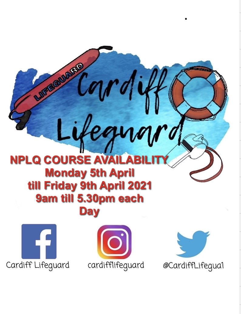 CardiffLifegua1's tweet photo. #GLL #LIFEGUARD #jobsavaible #firstaid #cardiff @TorfaenLeisureT @angharad_a #getincontact #skilksforlife @TORFFOOTY @CardiffTimes @croesyschool https://t.co/ciSlfRMJiL