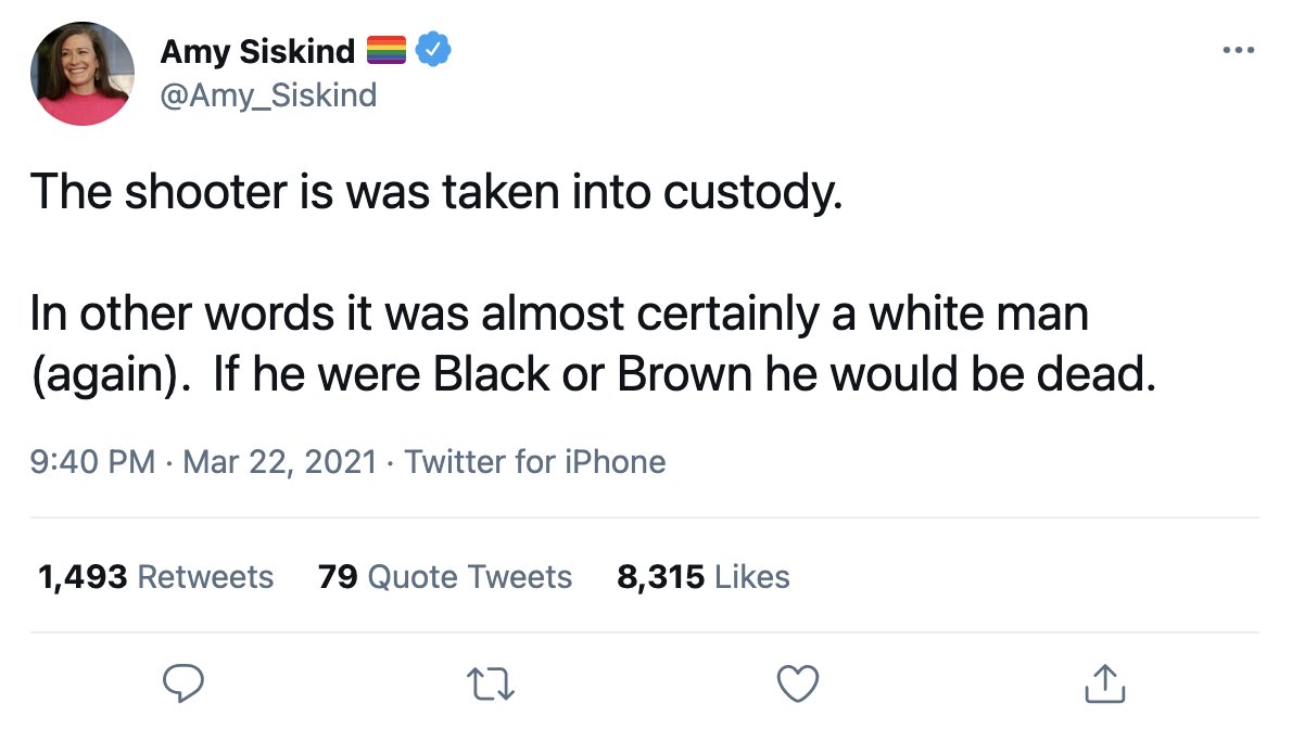 Caleb Hull On Twitter Thread Here Are All The Idiotic Leftists Who Immediately Jumped To Politicize The Tragic Boulder Shooting To Push Their Narrative Only For It All To Fall Apart When