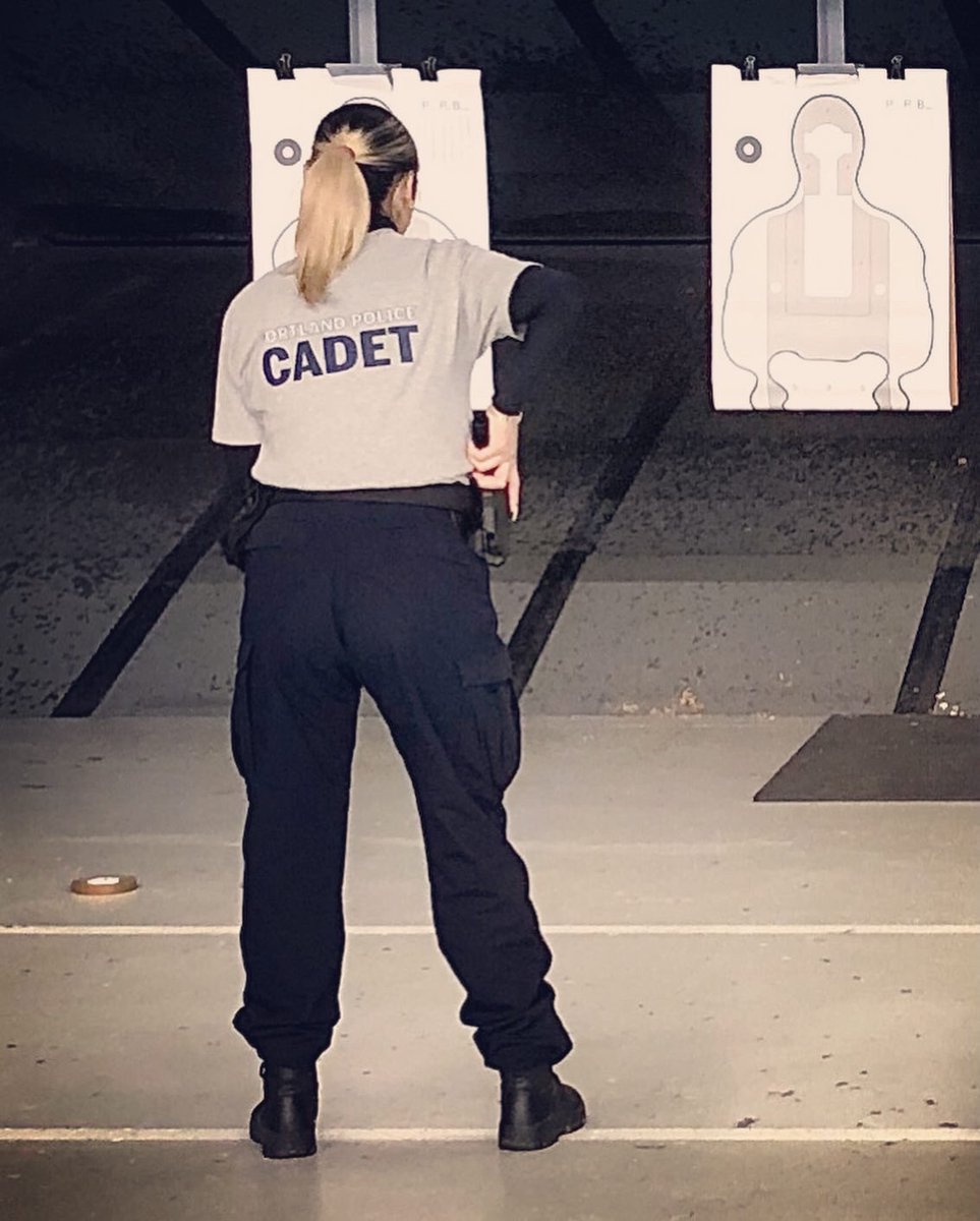 Cadets from the 2021 PPB Cadet Academy getting some range time.  #ppbcadets