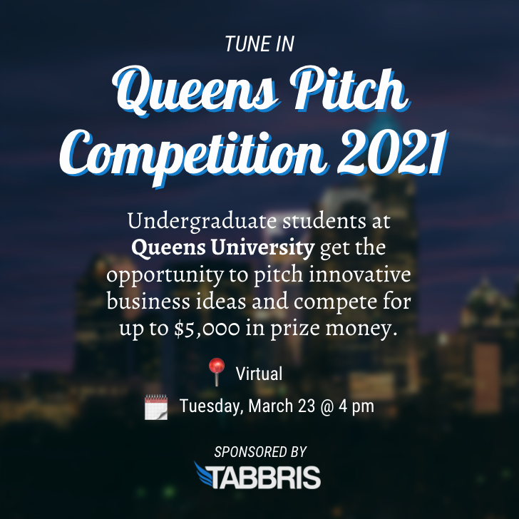 DON'T FORGET! Today at 4pm, the 2021 Queens Pitch will be LIVE. Register at the link in our bio!

#clt #pitchcompetition #cltentrepreneurs #startuplife #charlottenc #charlottesgotalot #cltiscreative #queencity #queensuniverity