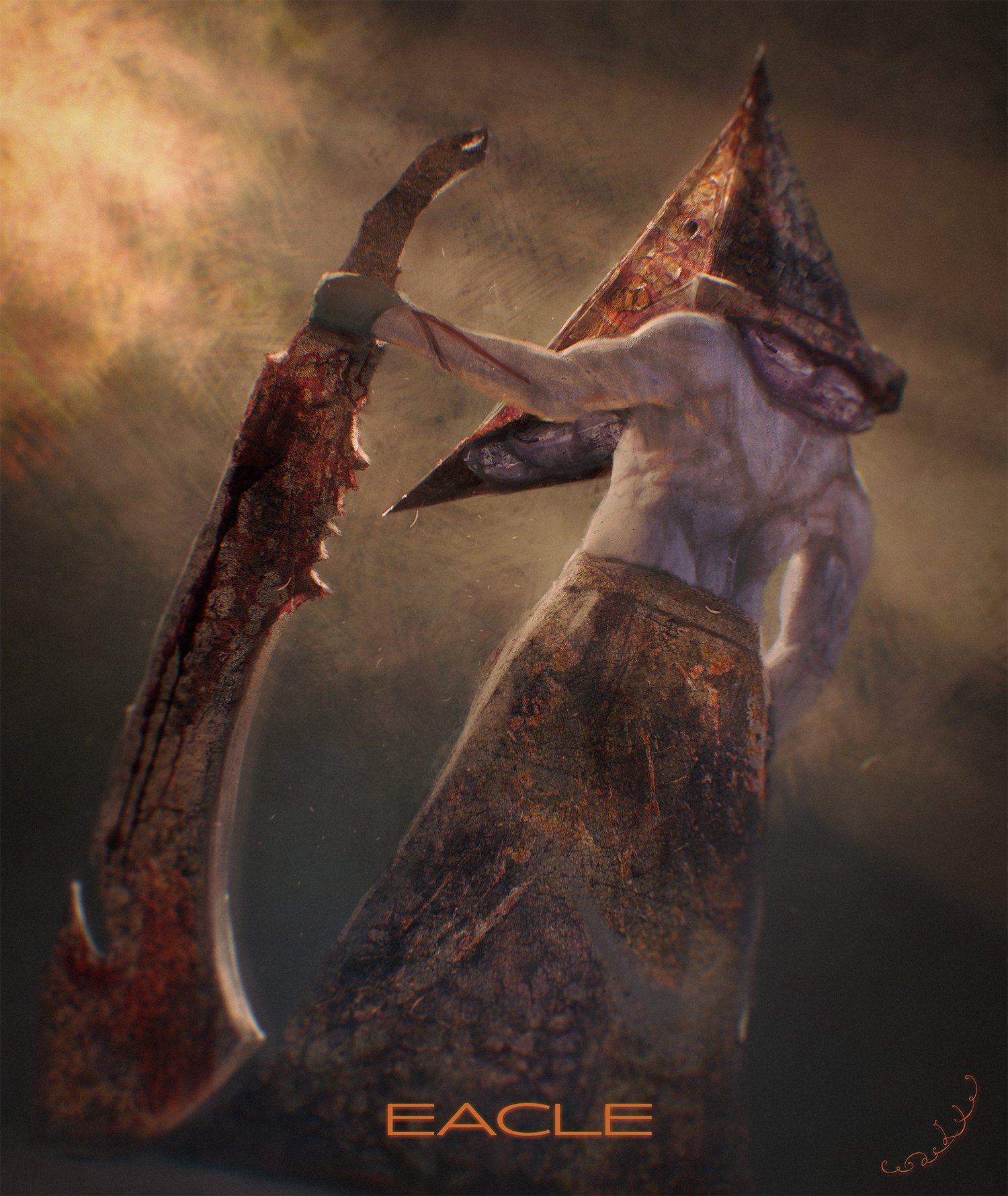 Eacle いーくる 絵描きさんフォロバ ファンアート The Red Pyramid ゲーム Silent Hill シリーズより 再稿失礼しまちゅ Silenthill Redpyramid レッドピラミッド サイレントヒル イラスト 三角様 T Co 0ifofkklkk Twitter