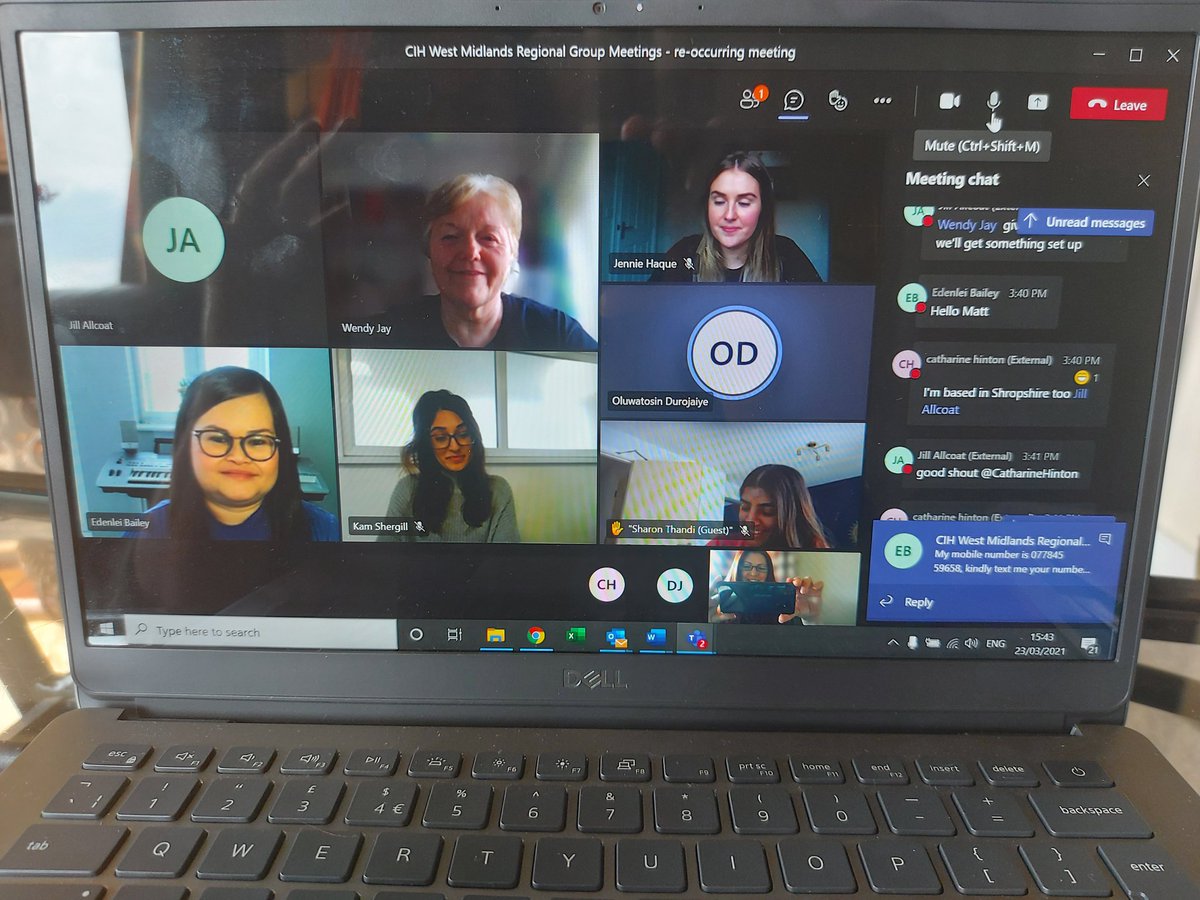 sharnem3's tweet photo. Great to see my @CIHWestMidlands colleagues today. Their passion for professional standards in housing is contagious @edenbailey7 @ShergillKam @SharonThandi07 @MattGuest12 @JillAllcoat @gordonphousing @enitanme https://t.co/gdRQZ2HSg6