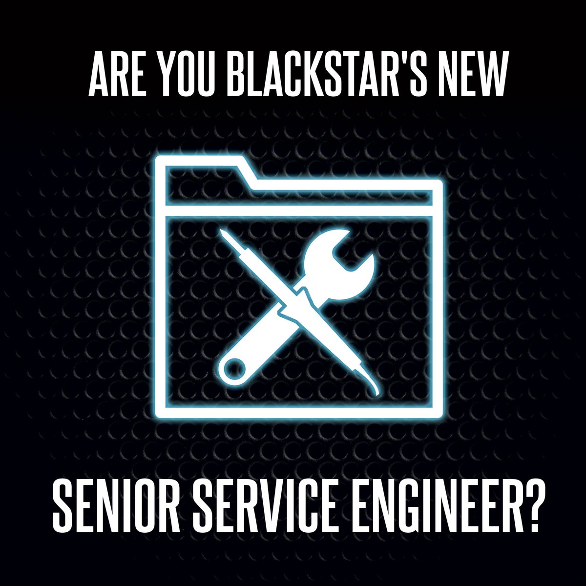 Blackstaramps's tweet photo. Valves get you hot? Digital switch you on? 

Blackstar are recruiting for a unique position within our UK service team. A dream role for electronics engineers with experience in repairs who have a passion for guitars and audio gear.

Full details at: https://t.co/FIjw9YELaS https://t.co/fUJQVkdDSb