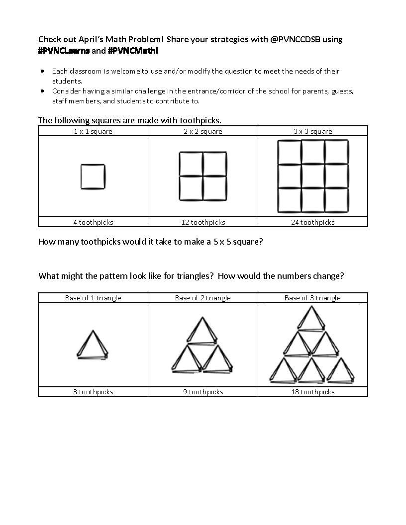 SFAPVNC's tweet image. Math Moment April 2021 #pvnclearns #mathmoment