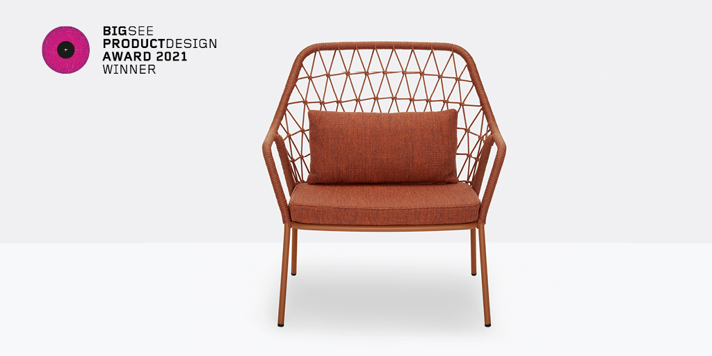Pedrali's tweet photo. Panarea, the collection designed by CMP Design, has won the #BigSEE Product Design Award 2021 which explores the creative and business potential of the Southeast European region in the fields of architecture, interior, product and fashion design, wood, and creative tourism. https://t.co/xHcR03lwFQ