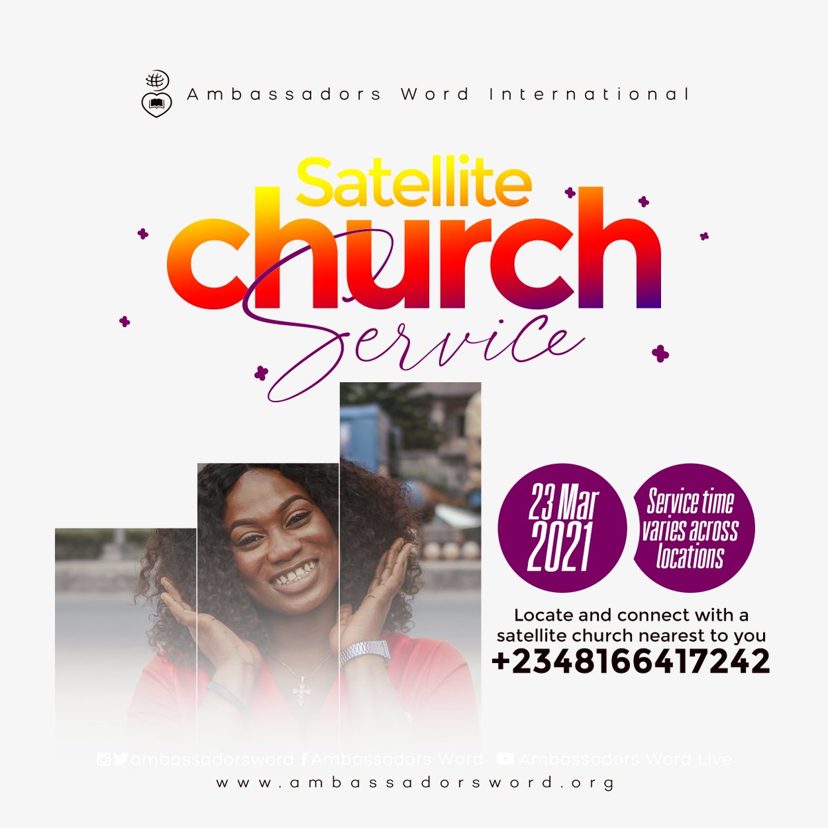 ambassadorsword's tweet photo. Few minutes to Satellite Church Service
You do not want to miss this
#PDfied
#ReadyPartners https://t.co/BJAoRLe7v5