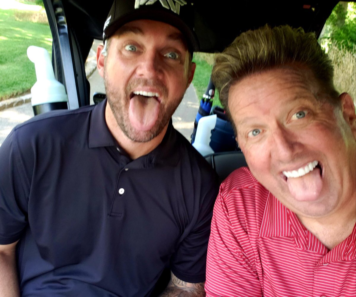 DJ_Shawn_Parr's tweet photo. It’s Brett Day x2! Happy Birthday to @BrettYoungMusic and @bretteldredge ! Wwhooo hooo! @shawnparrsatc 🎉🎂 #AcrossTheCountry #Shawnanigans #CountryMusicFamily https://t.co/895duBehFL