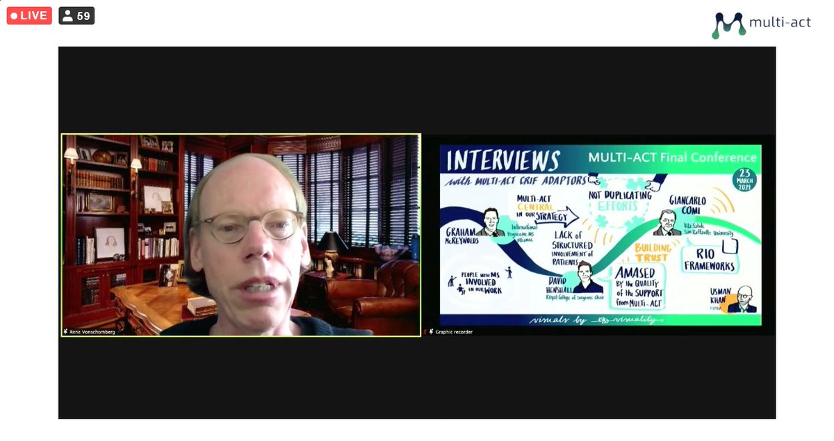 "The #MULTIACT model is very useful and timely. It's not just about stakeholder participation but also about the commitment to a mission, and it can be used beyond the context of health."

René von Schomberg’s concluding words bring the #MULTIACT Final Conference to a close.