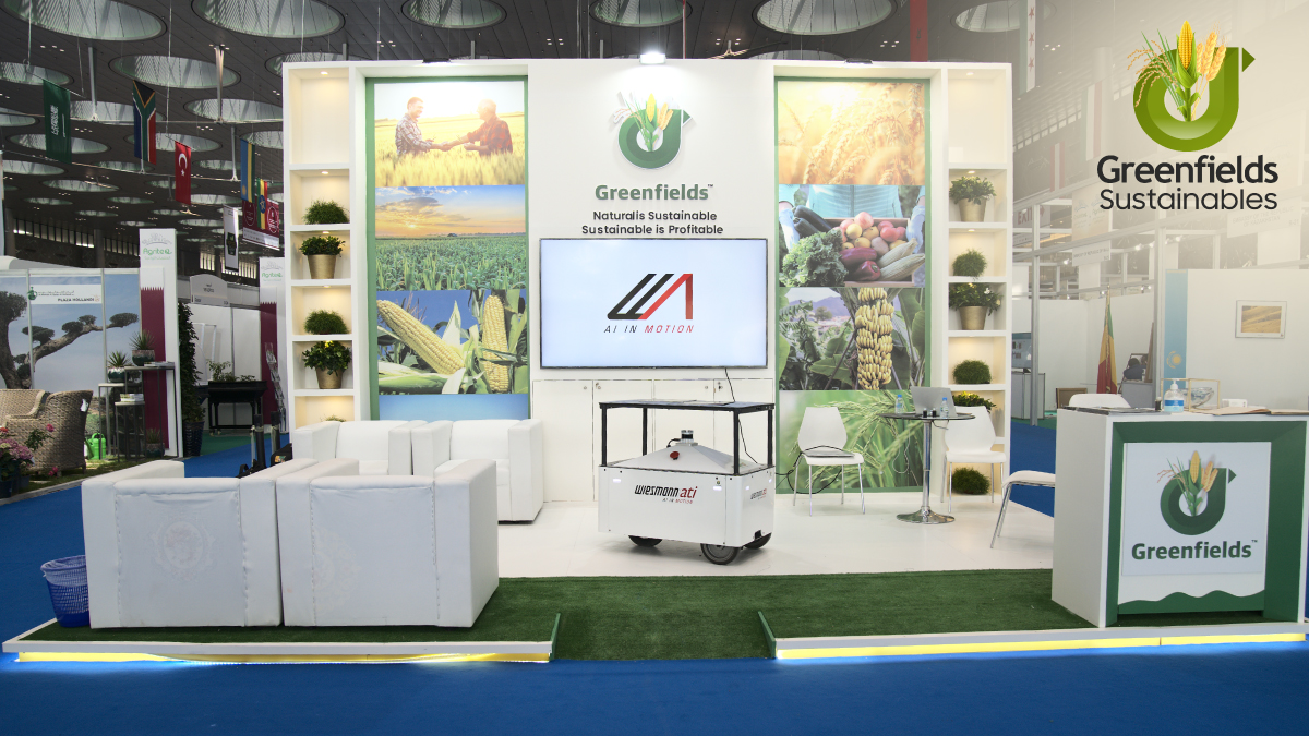 GreenfieldsMEA's tweet photo. Bringing our vision of promoting a sustainable future to AgriteQ 2021, at Doha, Qatar. Visit us at the Greenfields booth #C20, Hall 1 
#GreenfieldsAtAgriteQ 

Venue: Doha Exhibition &amp; Convention Center ​
Time: 10am–9pm | Friday: 2pm–9pm​
Date: 23rd - 27th Mar'21 https://t.co/vYrht2pDb3