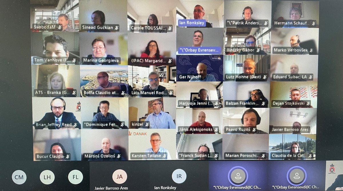 EAaccreditation's tweet photo. 70 representatives of National Accreditation Bodies (#NAB) and @euro_LAB  joined the EA Inspection Committee meeting on 23 March 2021. On the agenda, inter alia, Environmental Technology Verification (ETV) issues and accreditation in railway sector. https://t.co/904EsTbLHg