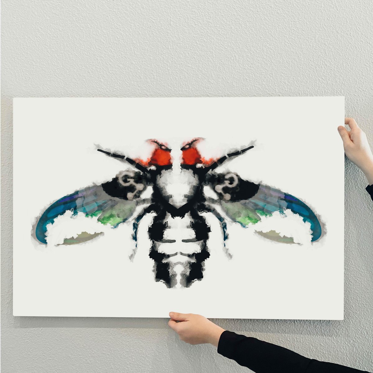 geneseesci's tweet photo. 2021 Drosophila Art Commission: "What do you see?" by Maria Carmen Diaz. 

Genesee Scientific is giving you a chance to win a 24" x 36" full color, metal print of any of our previous Drosophila artwork! RULES OF ENTRY:

1. Follow @geneseesci  
2. Like and Retweet this photo https://t.co/gWxhfuNryP