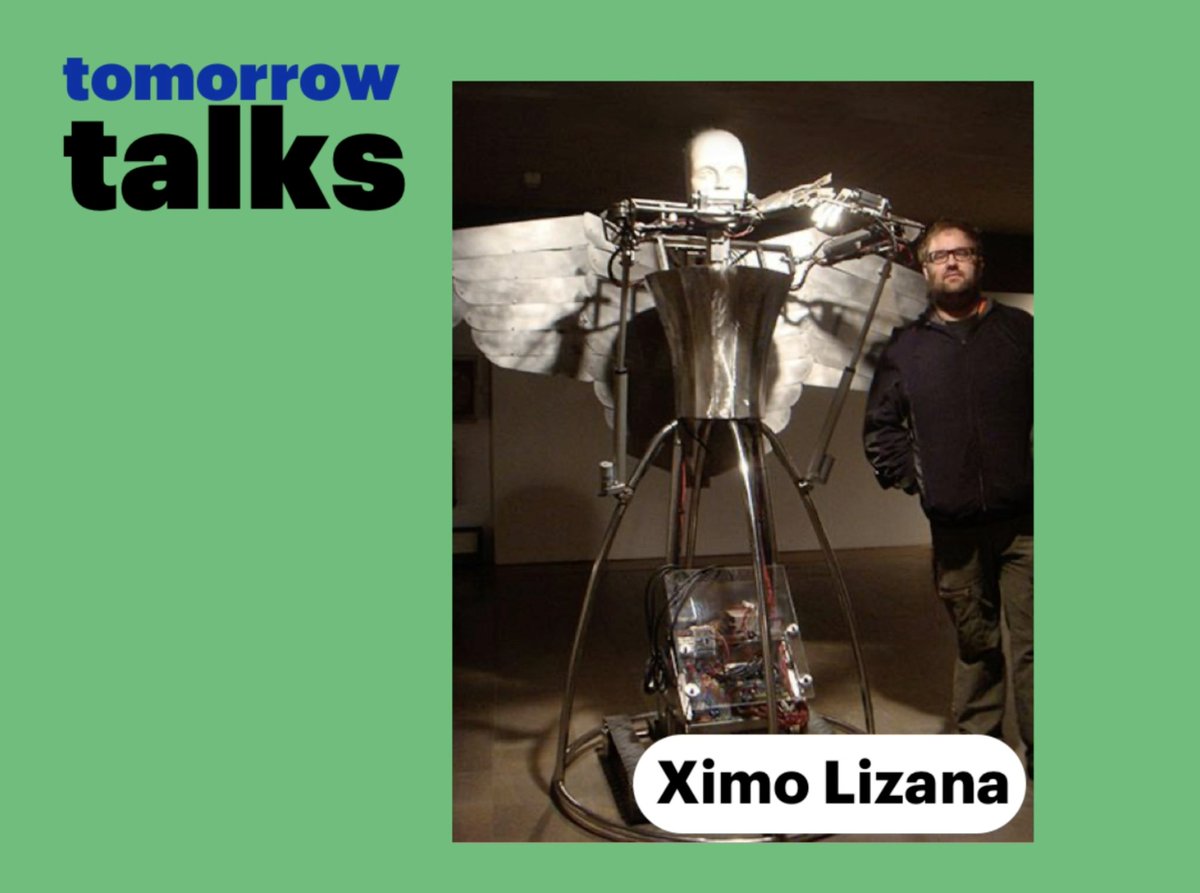 digboost's tweet photo. Pasar del arte contemporáneo a datos y algoritmos sólo es posible de la mano de Ximo Lizana. 

Ya puedes disfrutar de la alucinante charla que tuvimos con Ximo en nuestro segundo TomorroTalks. 

Regístrate y déjanos superar todas tus expectativas
https://t.co/YBaLnf94rw https://t.co/ke11oFFhgi