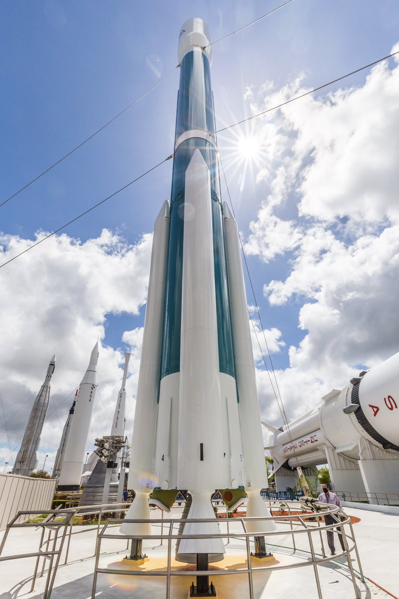 ulalaunch's tweet photo. The legendary #DeltaII joins the KSCVC Rocket Garden and will inspire current and future generations to learn about the rich history of the beloved rocket. 

Learn more about the missions enabled by this beloved rocket in our tribute blog: https://t.co/R1pggbQGkk #ThankYouDeltaII https://t.co/iRpmNoNp3a