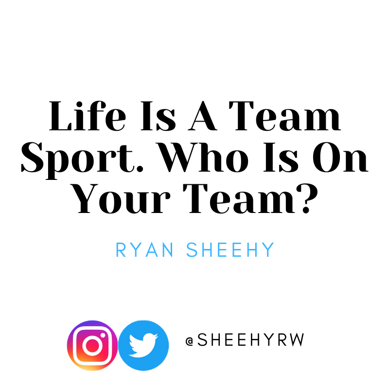 sheehyrw's tweet image. Now is the time to come together, work together, believe together. Build your team. #BeTheOne