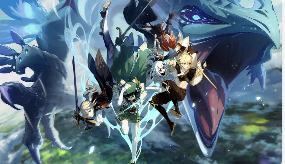 TheRealMrRocca's tweet photo. Just started playing! @GenshinImpact 
And I gotta say just wow 😳 #GenshinImpact #anime #animegame https://t.co/esyuiYnH4R