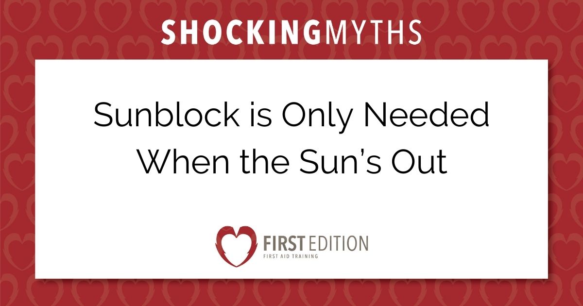 When did you last put on #sunscreen? Short, intense exposure to the sun, no matter the time of year, puts you at the highest risk of melanoma. Apply sun protection all year round!

Watch our video on how to treat sunburns: ow.ly/E8st50DLFWM

#sunburn #skincare #shockingmyth
