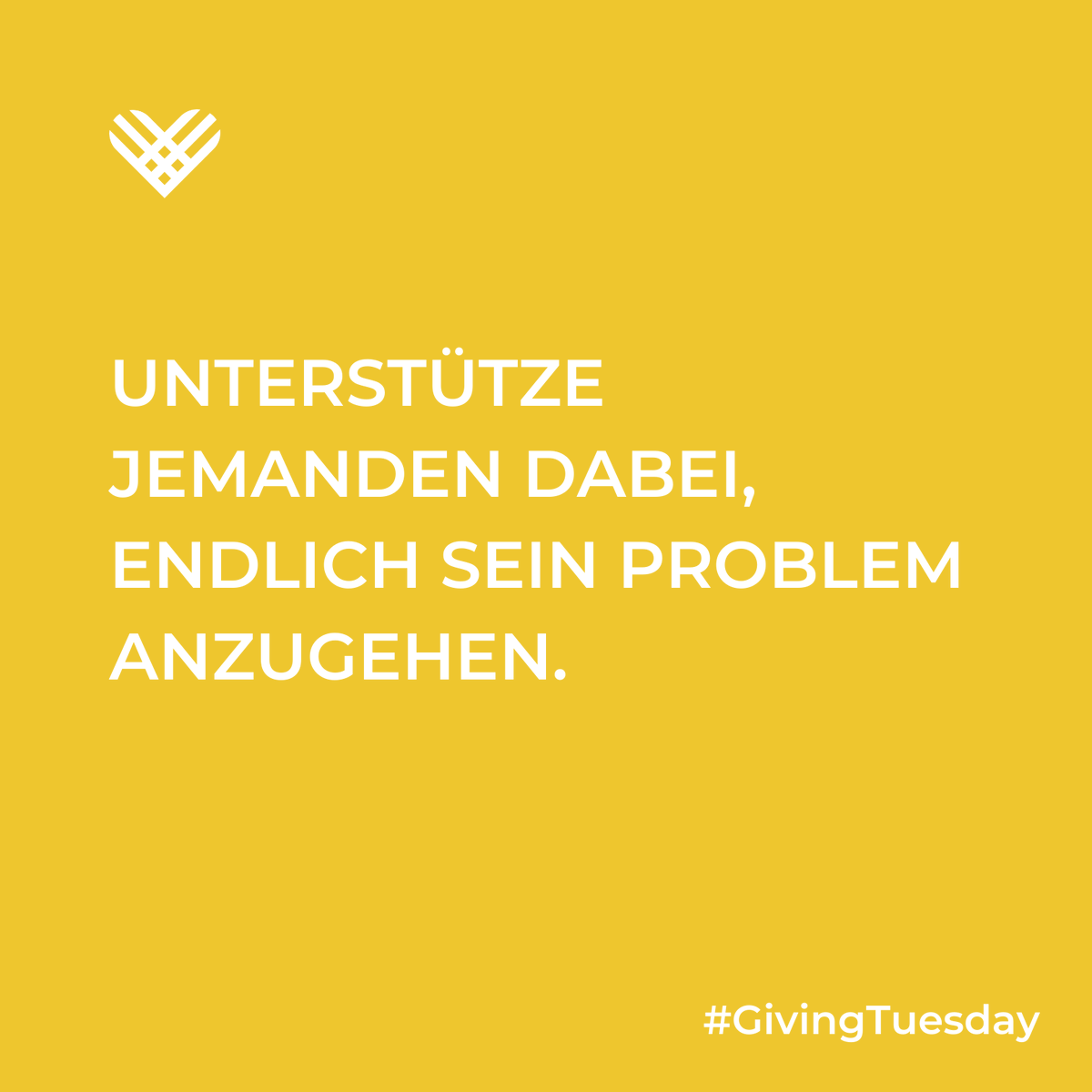 GivingTuesdayCH's tweet photo. #TuEsDay #weilGutestunguttut #gemeinsammehrerreichen #gebenmachtglücklich #GivingTuesday #GivingTuesdayCH #52Tuesdays https://t.co/mbrV50x7H6