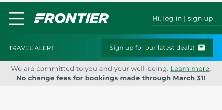 dmashley81's tweet photo. @FlyFrontier  is no change fee policy applicable to reservations made with credit card mileage like Citi Thank You points? https://t.co/xXMluHknyd