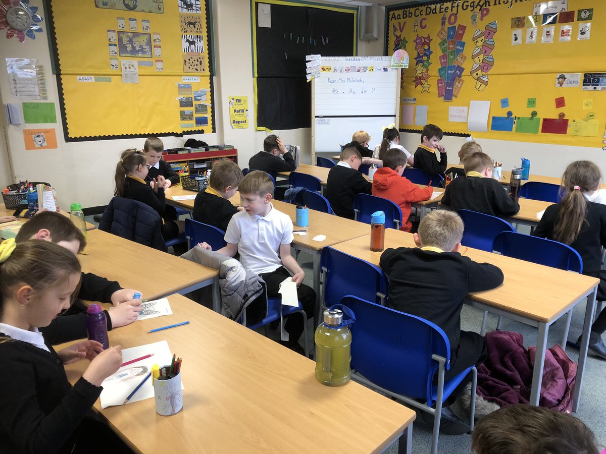 MissShortall's tweet photo. We worked really hard this morning on our spelling and writing assessment, so after break we had some free time to read/draw/colour whilst listening to calm piano music 🧡 https://t.co/EdtuZFqAIE