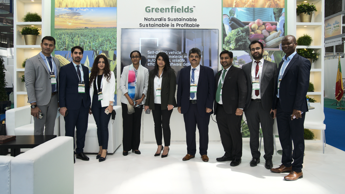 GreenfieldsMEA's tweet photo. Bringing our vision of promoting a sustainable future to AgriteQ 2021, at Doha, Qatar. Visit us at the Greenfields booth #C20, Hall 1 
#GreenfieldsAtAgriteQ 

Venue: Doha Exhibition &amp; Convention Center ​
Time: 10am–9pm | Friday: 2pm–9pm​
Date: 23rd - 27th Mar'21 https://t.co/vYrht2pDb3