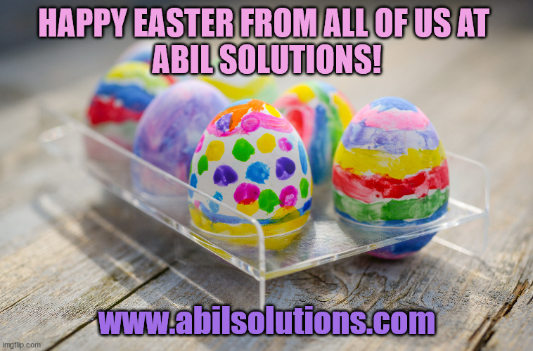 abilsolutions's tweet image. #HappyEaster #ABILSolutions #AliPaskun