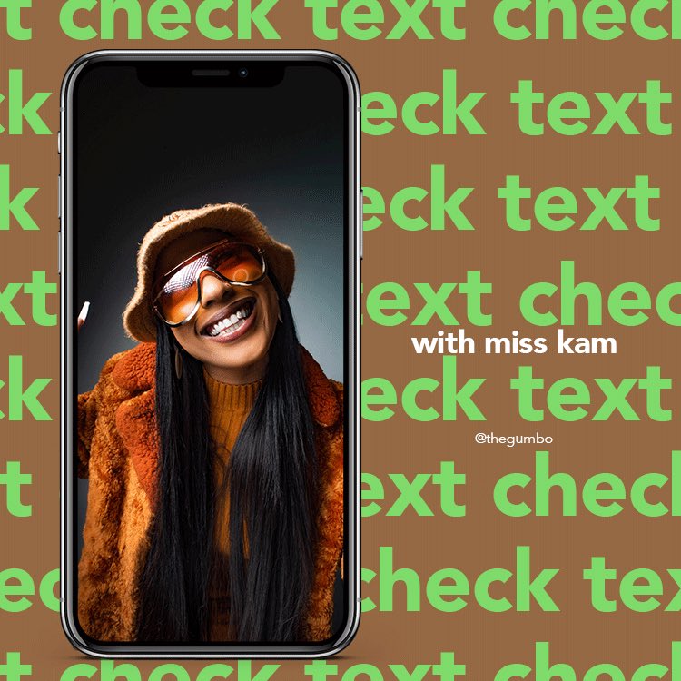 thegumbo's tweet photo. the latest installment in our #textcheck series is here! we’re talking to baltimore’s very own @HEYMISSKAM about her debut lp ‘tew faced,’ women in rap who inspire her, her dream collab and more. visit our ig to read the full convo: https://t.co/Y4C2J4aSby https://t.co/eECtb69SB2