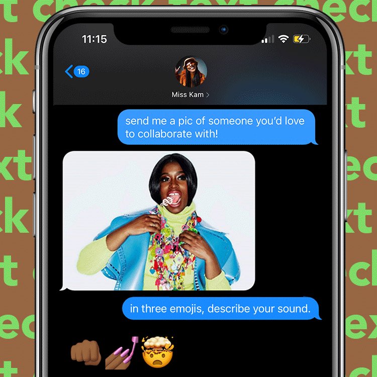 thegumbo's tweet photo. the latest installment in our #textcheck series is here! we’re talking to baltimore’s very own @HEYMISSKAM about her debut lp ‘tew faced,’ women in rap who inspire her, her dream collab and more. visit our ig to read the full convo: https://t.co/Y4C2J4aSby https://t.co/eECtb69SB2