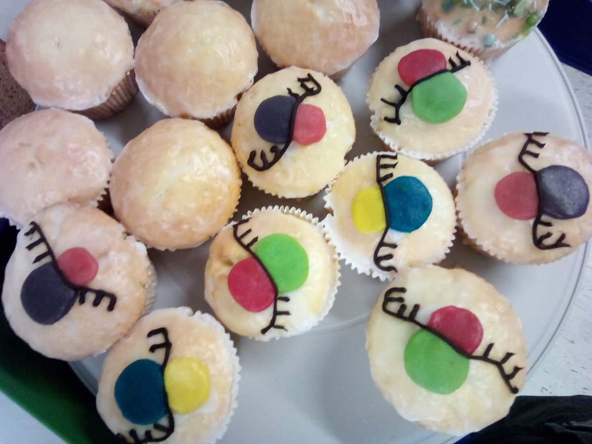 SfcLab's tweet photo. @DinaGrohmann @Archaellum Nice... I can´t resist to show you the last department ribosomes ;-) #labcake https://t.co/GN1HBFKHJM