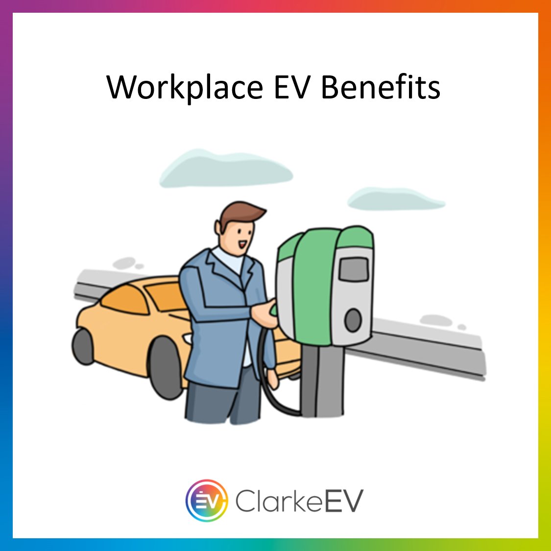 ClarkeEVUK's tweet photo. Here’s a few reasons to start implementing workplace EV charging:
https://t.co/f8vBrPsZdk
#workplacecharging #workplaceev #ev #electricvehicles #clarkeev https://t.co/JbpAV0H2A1