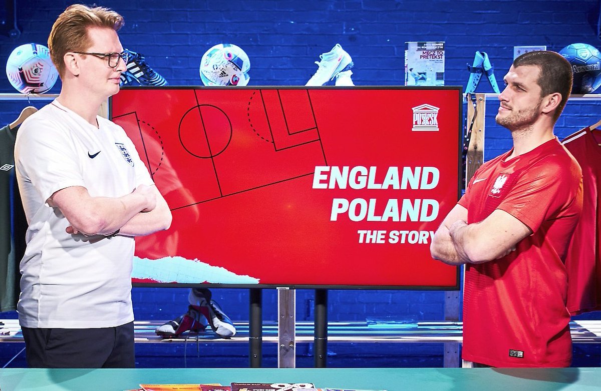 EmilKot's tweet photo. Zapraszam wszystkich bardzo serdecznie na program dotyczący meczu Anglia - Polska. Premiera już 29-ego Marca na kanałach @posklondon!
Lineker, Ferdinand, Cross i wielu innych ciekawych gości! 👍⚽️
Link - https://t.co/NsPKNisn3d
#ENGPOL #ENGvsPOL https://t.co/q7VuEyWsRs