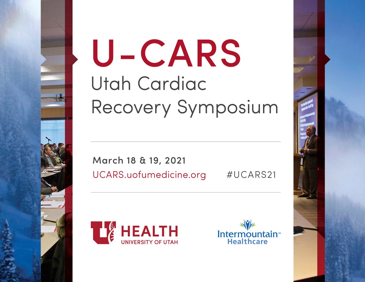 U-CARS (@ucars_recovery) on Twitter photo #UCARS21 Presentation recordings now available on our website medicine.utah.edu/cardiacrecover…
<a href="/StavrosDrakos/">Stavros George Drakos</a> <a href="/JosefStehlik/">Josef Stehlik</a> <a href="/CSelzman/">Craig Selzman</a> <a href="/JamesCFangMD/">James Fang</a> <a href="/UofUCV/">U of U Cardiovascular Medicine</a> <a href="/UofUInternalMed/">University of Utah Department of Internal Medicine</a> <a href="/UofUHealth/">University of Utah Health</a> <a href="/OmarWever/">Omar Wever-Pinzon</a> <a href="/BoudinaSihem/">Sihem Boudina</a> <a href="/NirUrielMD/">Nir Uriel, MD MSc</a> <a href="/manreetkanwar/">Manreet Kanwar</a> <a href="/TrevorSnyder15/">Trevor Snyder, PhD</a> <a href="/tonkhueMdPhd/">Khue Ton</a> #UCARS21 Presentation recordings now available on our website medicine.utah.edu/cardiacrecover…
<a href="/StavrosDrakos/">Stavros George Drakos</a> <a href="/JosefStehlik/">Josef Stehlik</a> <a href="/CSelzman/">Craig Selzman</a> <a href="/JamesCFangMD/">James Fang</a> <a href="/UofUCV/">U of U Cardiovascular Medicine</a> <a href="/UofUInternalMed/">University of Utah Department of Internal Medicine</a> <a href="/UofUHealth/">University of Utah Health</a> <a href="/OmarWever/">Omar Wever-Pinzon</a> <a href="/BoudinaSihem/">Sihem Boudina</a> <a href="/NirUrielMD/">Nir Uriel, MD MSc</a> <a href="/manreetkanwar/">Manreet Kanwar</a> <a href="/TrevorSnyder15/">Trevor Snyder, PhD</a> <a href="/tonkhueMdPhd/">Khue Ton</a>